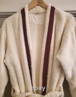 Rare Vintage Frette Italy Terry Cloth Belted Mens Robe Size Medium