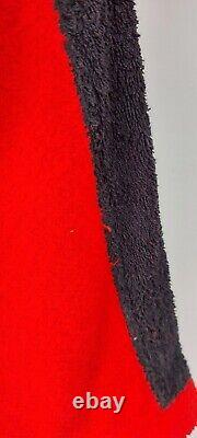 Red Ferrari Bathrobe with Black Accents Adult Sizes M