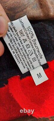 Red Ferrari Bathrobe with Black Accents Adult Sizes M