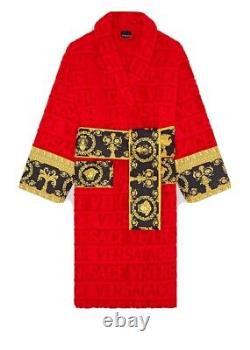 Red I BAROQUE BATHROBE (Size L)