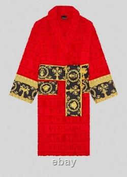 Red I BAROQUE BATHROBE (Size L)