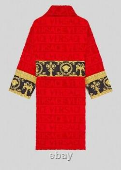 Red I BAROQUE BATHROBE (Size L)