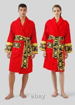 Red I BAROQUE BATHROBE (Size L)