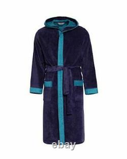 Revise RE-855 Men's Bathrobe with Bamboo Fiber Towel -Sauna Pool Dark