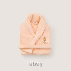 Ritz Paris Signature Bathrobe Apricot Peach Medium