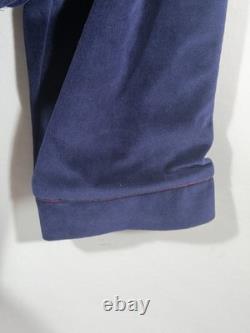 Robert Graham Velvet Bathrobe & Celestial Velvet Pants Set Men XLT/TGL Luxury