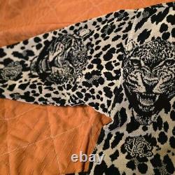 Roberto Cavalli WILD JAGUAR bathrobe. Worn 2 or 3 times. Large