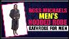 Ross Michaels Men S Hooded Robe Plush Shawl Kimono Bathrobe For Men