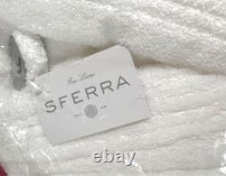 SFERRACANEDOCotton TerryBATHROBEunisexWHITEPortugalSMALLMSRP $250NWT