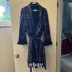 SO NICE! Burberry Body XL Men's Cotton Bathrobe Dressing Robe Mid-Length