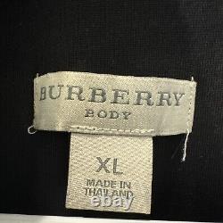 SO NICE! Burberry Body XL Men's Cotton Bathrobe Dressing Robe Mid-Length