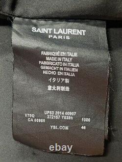 Saint Laurent Paris Boxing Hooded Hoodie Coat Jacket Bath Robe 46