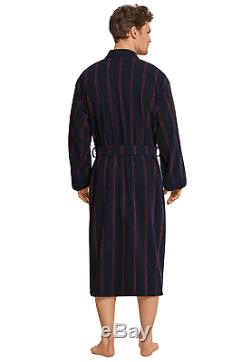 Schiesser Men's Bath Robe Dressing Gown 100% Co Size S M L XL XXL 3XL