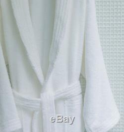 Sferra Amira Soft & Plush Extra-long Staple Cotton Bath Robe From Portugal