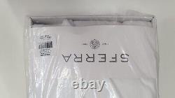 Sferra Milford 6290 Bath Robe L/XL White 100% Cotton