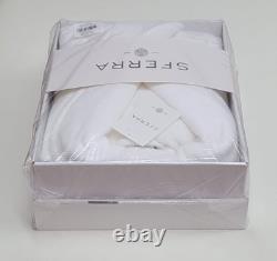 Sferra Milford 6290 Bath Robe S/M White 100% Cotton