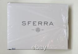 Sferra Milford 6290 Bath Robe S/M White 100% Cotton