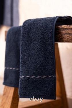 Shawl Collar Unisex 100% Cotton Bathrobe (L-XL) and Towel (50x90cm)