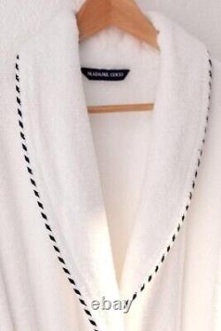 Shawl Collar Unisex 100% Cotton Bathrobe and Towel