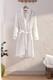 Shawl Collar Unisex 100% Cotton Bathrobe and Towel (50X90 cm)
