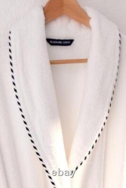 Shawl Collar Unisex 100% Cotton Bathrobe and Towel (50X90 cm)