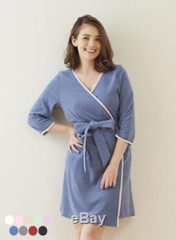 Slim Bathrobe Bath robe Made in Japan Fashionable & cute Nightwear Roomwear