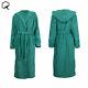 Soft Zellige Cotton Bath Robe / Dressing Gown Green by PIP Studio