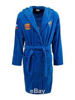 Soft bathrobe Forward Russia team cotton 100% mens size M