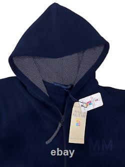 Sporty and warm Short Men's Bathrobe in micropile with hood art. 6M93718