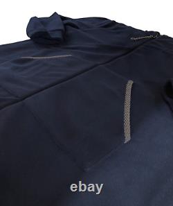 Sporty and warm Short Men's Bathrobe in micropile with hood art. 6M93718