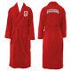 St George Illawarra Dragons NRL Mens Red Fleece Dressing Gown Bath Robe One Size
