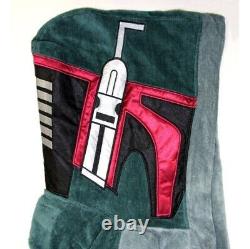 Star Wars Boba Fett Hooded Bathrobe for Men/Women One Size Fits Most Adults Rare