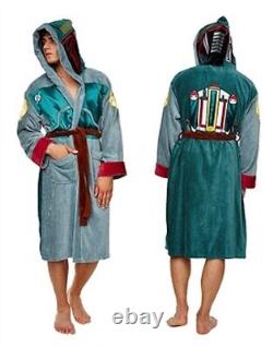 Star Wars Boba Fett Hooded Bathrobe for Men/Women One Size Fits Most Adults Rare