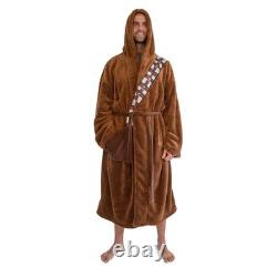 Star Wars Chewbacca Hooded Bathrobe For Adults Big And Tall XXXL