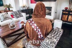Star Wars Chewbacca Hooded Bathrobe For Adults Big And Tall XXXL