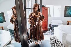 Star Wars Chewbacca Hooded Bathrobe for Adults One Size Fits Most