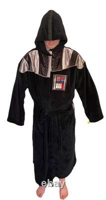 Star Wars Darth Vader Hooded Men's Bathrobe Size XXXL Halloween Costume Party