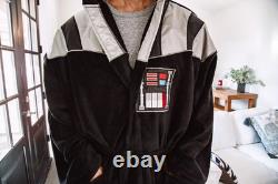 Star Wars Darth Vader Uniform Hooded Bathrobe For Adults Big And Tall XXL