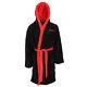 Stranger Things Netflix Logo Unisex Dressing Gown Hooded Bathrobe Fleece Gift