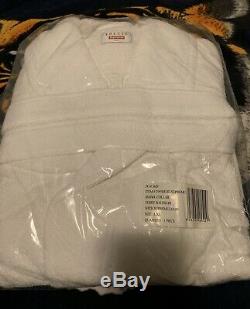 Supreme x Frette Terry Bathrobe L/XL White SS15 DS NIB