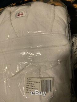 Supreme x Frette Terry Bathrobe L/XL White SS15 DS NIB