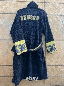 Sz Large Versace I? Baroque Bathrobe with Belt Made In Italy Authentic Custom