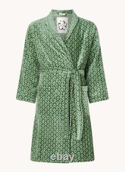 Ted Baker Wave Geo Bath Robe, Sage Green Size XL (F-5)