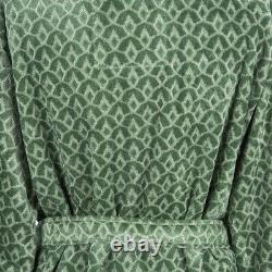 Ted Baker Wave Geo Bath Robe, Sage Green Size XL (F-5)