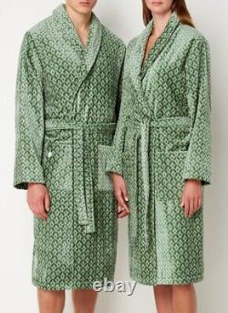 Ted Baker Wave Geo Bath Robe, Sage Green Size XL (F-5)