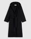 Tekla Classic Hooded Bathrobe Black. Unisex. BNWT. Size XS. RRP &pound;225