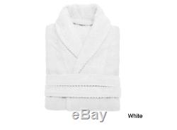 Terry Bathrobe for Women Men Size Small/Medium White 100%Turkish Cotton Spa New