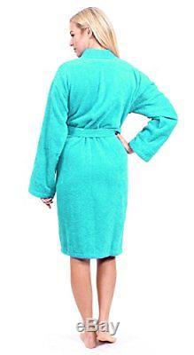 Terry Cloth Bathrobe Men's Women's Robe Kimono %100 Turkish Cotton Absorbent New