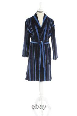 Terry Towelling Shawl Collar Bathrobe Dressing Gown Bath Robe Turkish Cotton HWI