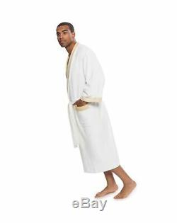 Texere Men's Terry Cloth Bath Robe Comfortable Spa Gift for Him (Turilano)